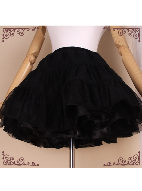 A-line Dress Lolita Glass Yarn Petticoat  |  Skirts