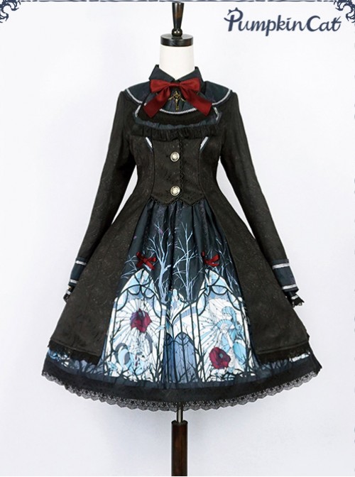 Beauty The Rose Lolita Cinerous Windbreaker  |  Coat & Jacket