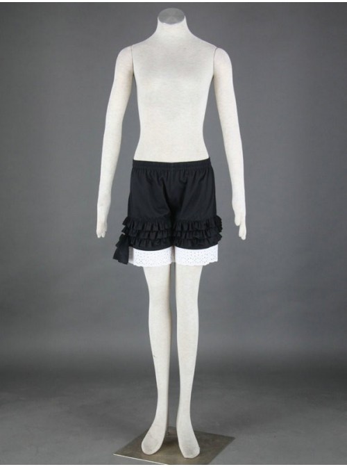 Black Lovely Cotton Lace Lolita Bloomers  |  Lolita Bloomers