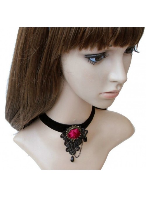 Black Special Girl Lolita Neckband  |  Lolita Necklaces