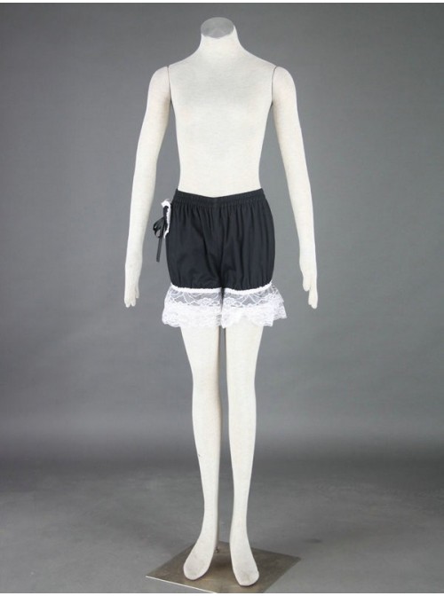 Black Sweet Cotton Lace Lolita Bloomers  |  Lolita Bloomers