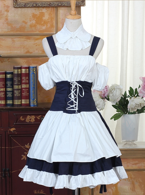 Chobits Cosplay Costume Classic Lolita Dress Set  |  Classic Lolita Dresses