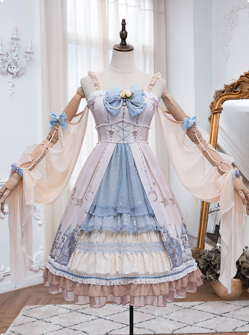 Goblin Overture Series JSK Elegant Classic Lolita Long Dress  |  Classic Lolita Dresses