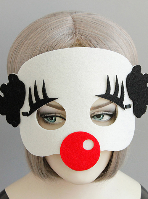 Halloween Christmas Easter Funny Clown Mask  |  Lolita Masks