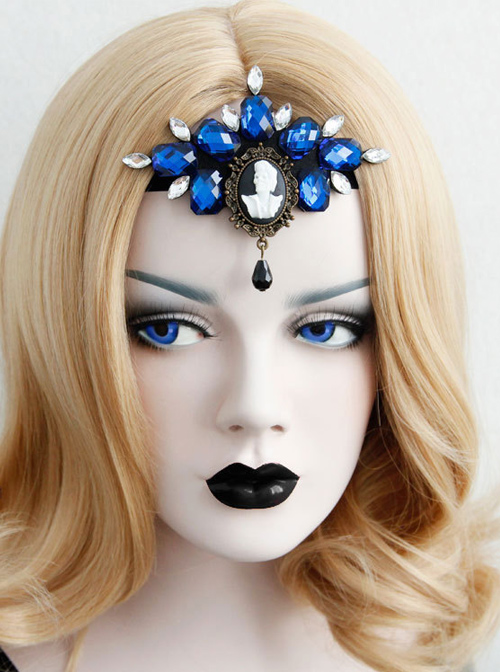 Halloween Dance Party Gorgeous Rhinestone Lolita Headband  |  Lolita Hairpins