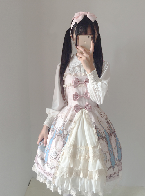 Japanese Traveller’s Anthem Sweet Lolita Sling Dress  |  Sweet Lolita Dresses