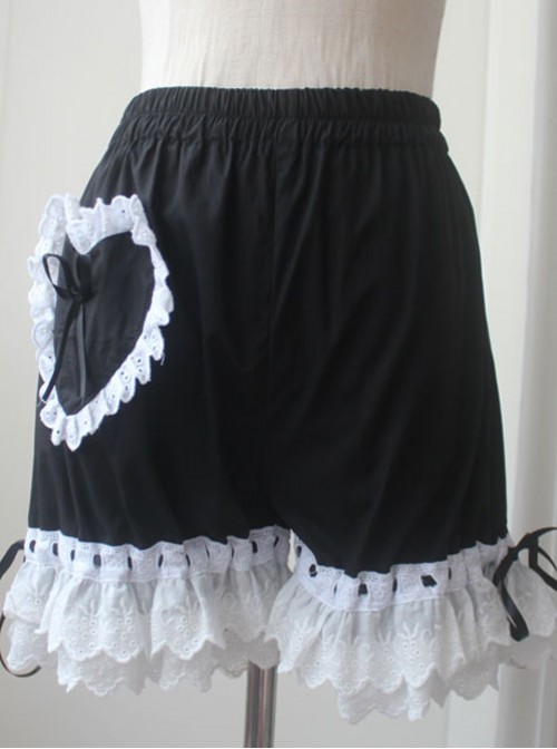 Lolita Black Lace Bloomers  |  Lolita Bloomers