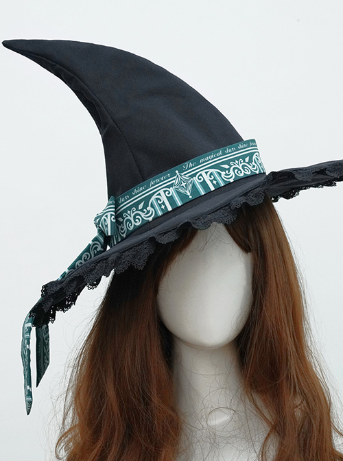 Magic Academy Series Halloween School Lolita Witch Pointed Hat  |  Lolita Headbands