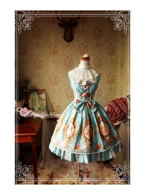 Magic Tea Party Europa’s Spring Series Classic Lolita Sleeveless Dress  |  Classic Lolita Dresses