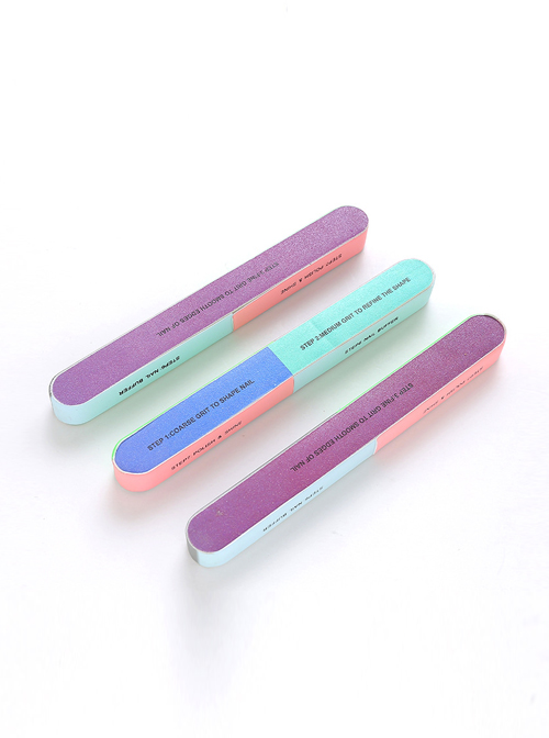 Manicure Tools Portable Six Sides Polishing Strip  |  Nails