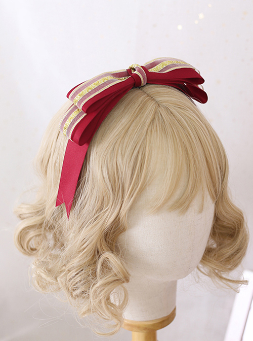 Multicolor Bowknot Little Gorgeous Sweet Lolita Headband  |  Lolita Headbands