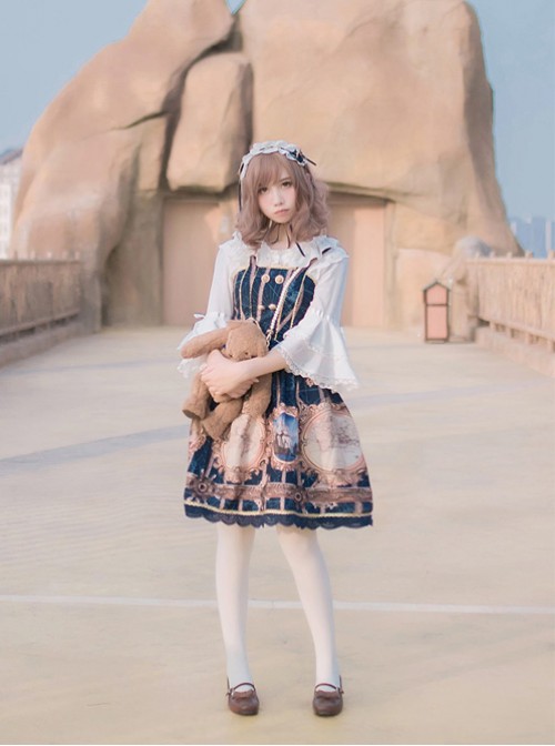 Nautical Lolita Dress JSK  |  Punk Lolita Dresses