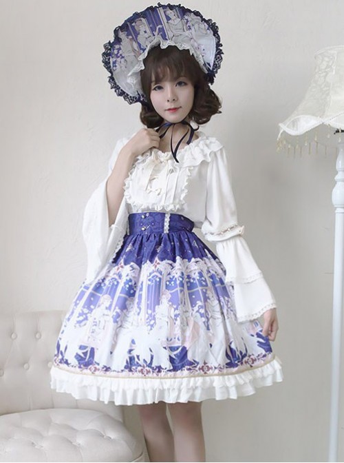 Neverland Lolita,Elector,Sweet Lolita Normal Waist Skirt  |  Skirts