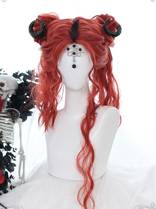 Noble Centre Parting Long Curly Classic Lolita Wigs  |  Wigs