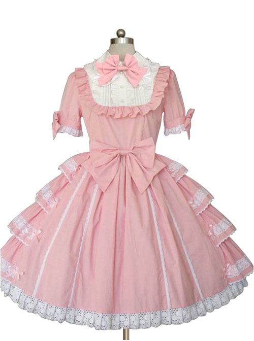 Pink Pure Cotton Princess Bouffancy Cake Skirt  |  Plus Size Lolita Dresses