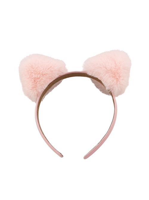 Plush Cat Ears Children Cute Hairband  |  Kids Headbands