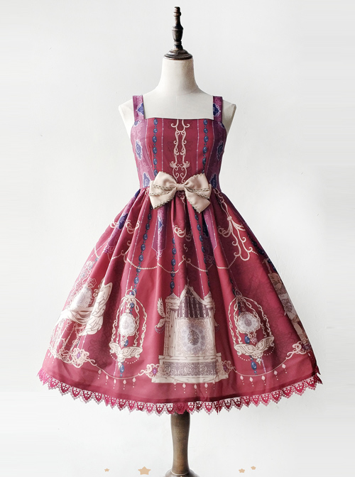 The Heavenly Kingdom’s Bell Series Classic Lolita Sling Dress  |  Classic Lolita Dresses