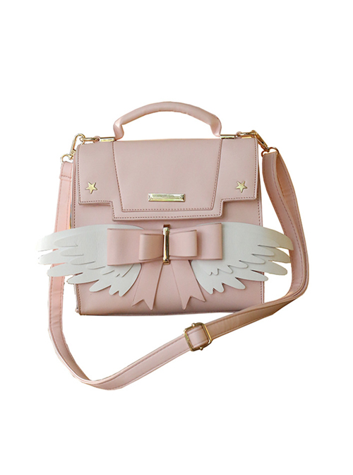 Wings Pink Sweet Lolita Shoulder Bag  |  Lolita Bags